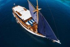 Mari Drone View Under Sail