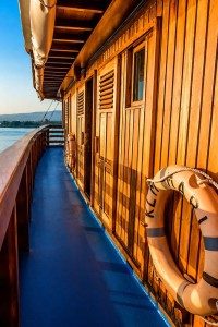Outer Corridor Cabin Doors Life Ring