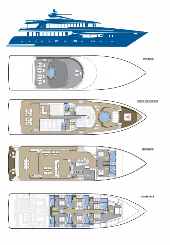 deck plan blue force one