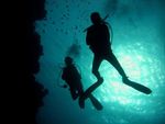 Koh Bon diving vertical wall liveaboard divers Similan Islands