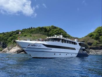 mv aqua anchored thailand