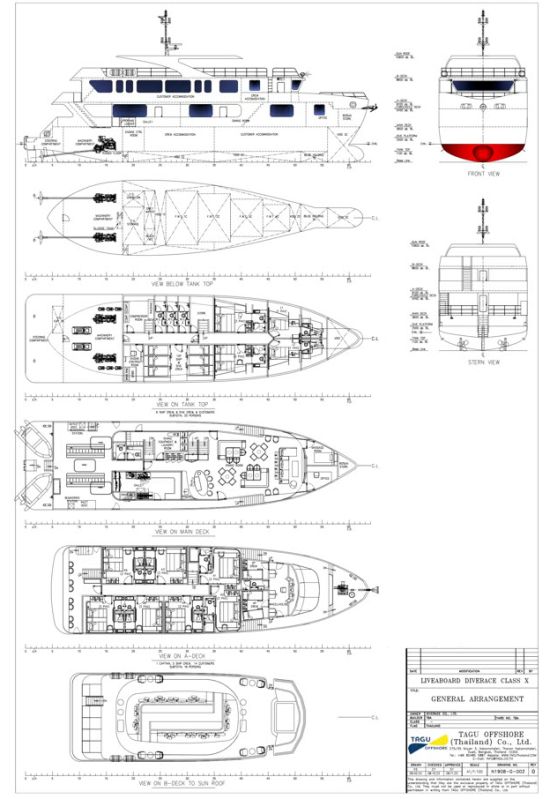 DiveRace Class X Deckplan