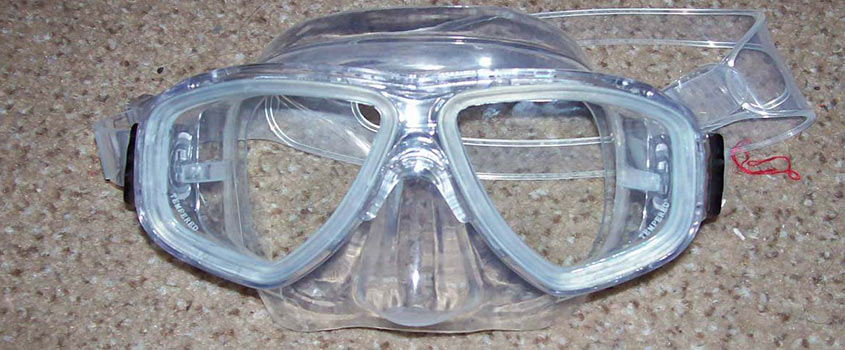 Scuba diving mask