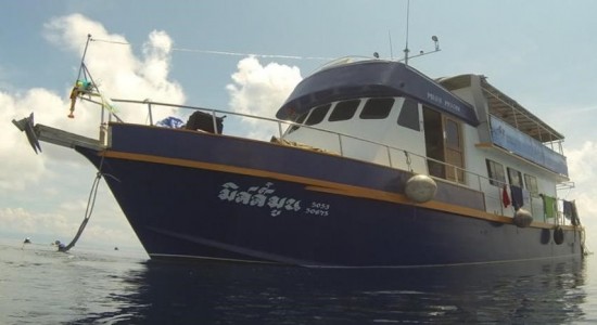 Miss Moon Burma Myanmar dive boat