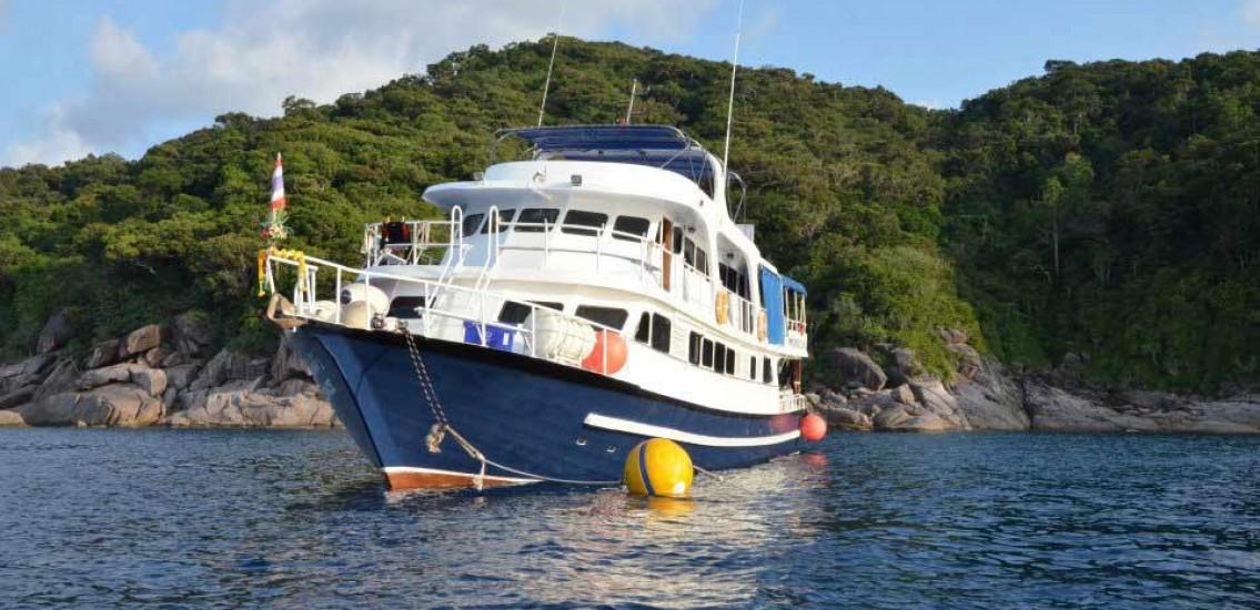 MV Andaman Tritan Similan dive boat