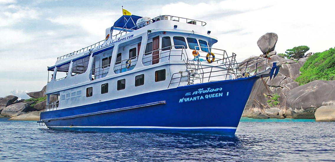 Manta Queen 1 Liveaboard Similan Islands Diving