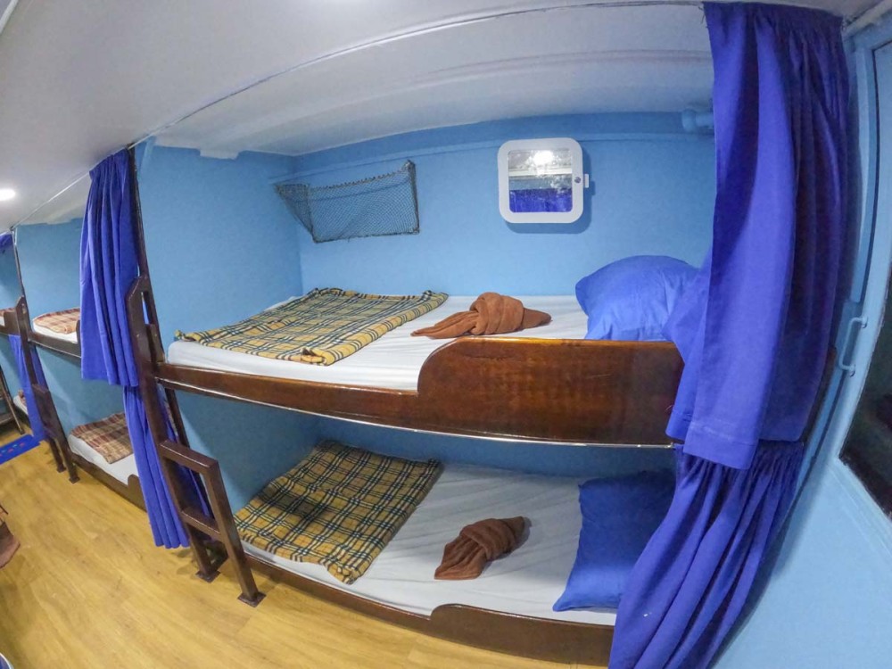 6 bed cabin mv andaman liveaboard