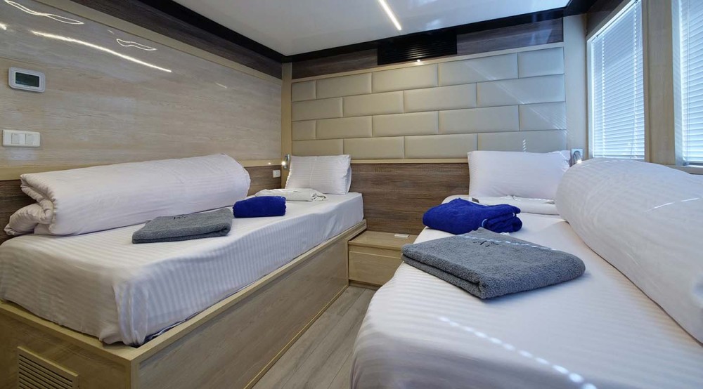 deluxe twin cabin on board