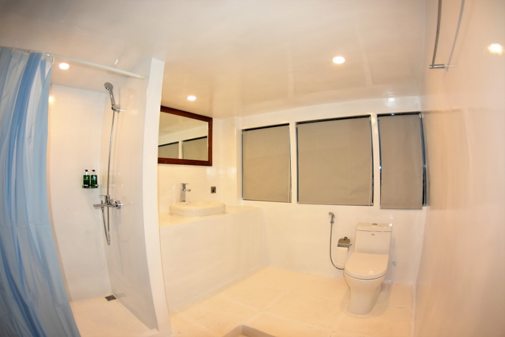 leo cabin 9 upper deck suite toilet 2023